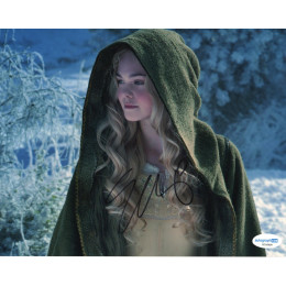 ELLE FANNING  SIGNED MALEFICENT 10X8 PHOTO (4) ALSO ACOA
