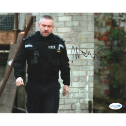 MARTIN FREEMAN SIGNED THE RESPONDER 8X10 PHOTO (2) also ACOA certified