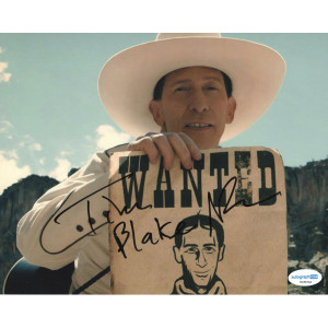 TIM BLAKE NELSON SIGNED THE BALLAD OF BUSTER SCRUGGS 8X10 PHOTO (1) ALSO ACOA