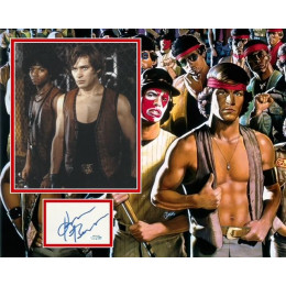 JAMES REMAR SIGNED THE WARRIORS PHOTO MOUNT ALSO ACOA