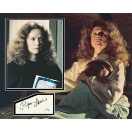 PIPER LAURIE SIGNED CARRIE PHOTO MOUNT ALSO ACOA