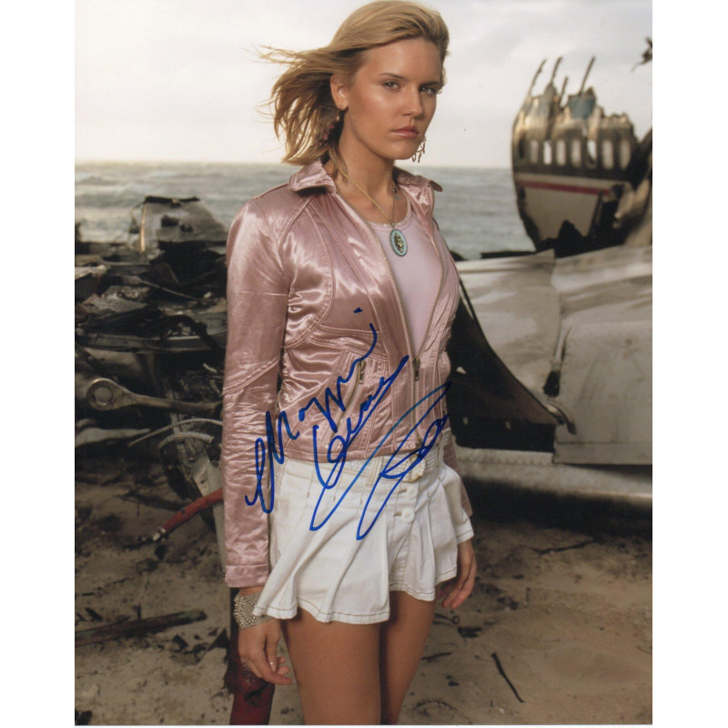 MAGGIE GRACE SIGNED LOST 8X10 PHOTO (2)