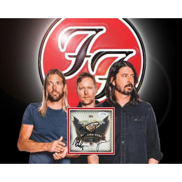 FOO FIGHTERS SIGNED PHOTO MOUNT ALSO ACOA (2)
