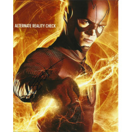 GRANT GUSTIN SIGNED THE FLASH 8X10 PHOTO (4)
