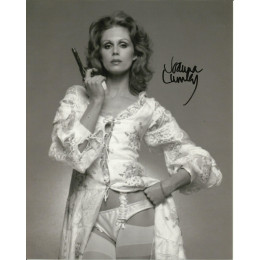 JOANNA LUMLEY SIGNED SEXY THE NEW AVENGERS 10X8 PHOTO (4)