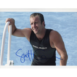 SCOTT CAAN SIGNED INTO THE BLUE 8X10 PHOTO 