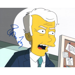 STEPHEN FRY SIGNED THE SIMPSONS 8X10 PHOTO (2)