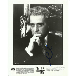 AL PACINO SIGNED THE GODFATHER 8X10 PHOTO 