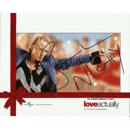 BILL NIGHY SIGNED LOVE ACTUALLY 8X10 PHOTO (1)
