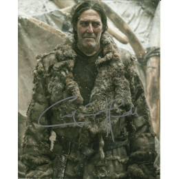 CIARAN HINDS SIGNED GAME OF THRONES 8X10 PHOTO 