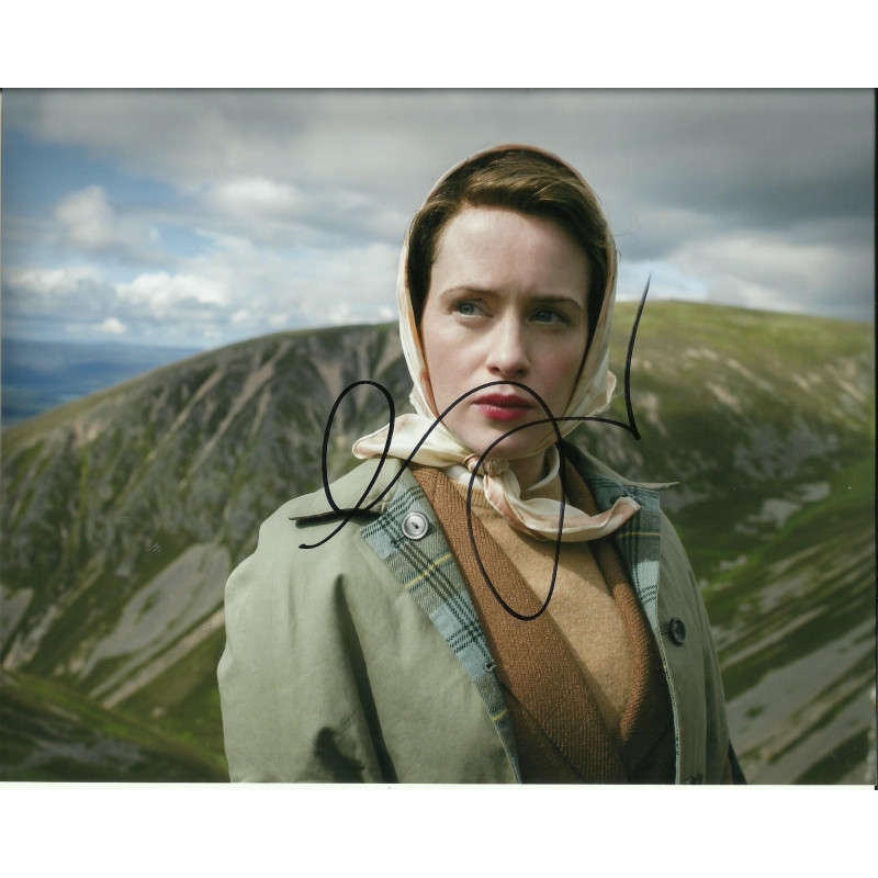 CLAIRE FOY SIGNED THE CROWN 10X8 PHOTO (5)
