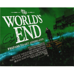 EDGAR WRIGHT SIGNED THE WORLDS END 8X10 PHOTO (2)