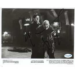 GABRIEL BYRNE SIGNED MILLERS CROSSING 10X8 PHOTO (2) ALSO ACOA