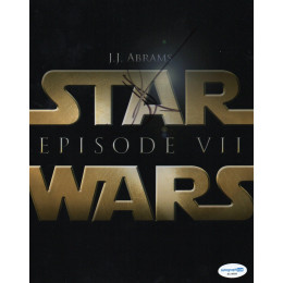JJ ABRAMS SIGNED 8X10 STAR WARS PHOTO (2) ALSO ACOA CERTIFIED