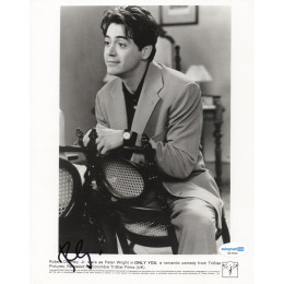 ROBERT DOWNEY JNR SIGNED ONLY YOU 8X10 PHOTO (1) ALSO ACOA