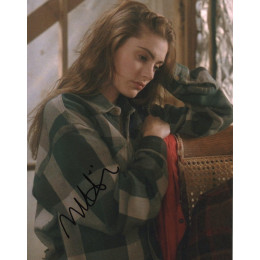 MADCHEN AMICK SIGNED SEXY TWIN PEAKS 10X8 PHOTO (1) 