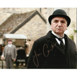 JIM CARTER SIGNED DOWNTON ABBEY 8X10 PHOTO (1)
