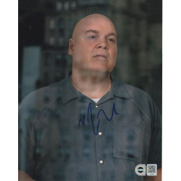 VINCENT D'ONOFRIO SIGNED DAREDEVIL 8X10 PHOTO (1) ALSO SWAU