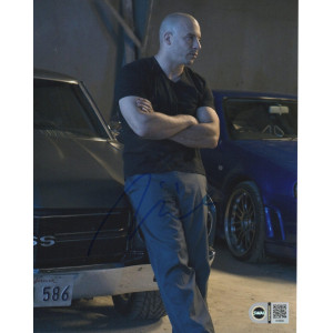 VIN DIESEL SIGNED FAST AND FURIOUS 8X10 PHOTO ALSO SWAU (2)