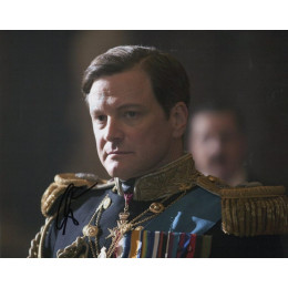 COLIN FIRTH SIGNED THE KING'S SPEECH 10X8 PHOTO (3)