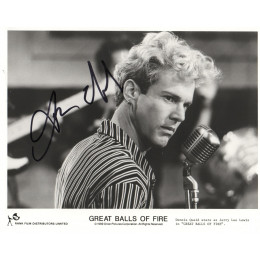 DENNIS QUAID SIGNED GREAT BALLS OF FIRE 8X10 PHOTO (4)