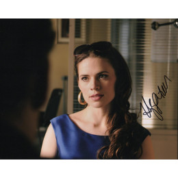 HAYLEY ATWELL SIGNED SEXY 10X8 PHOTO (8)