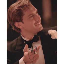 JUDE LAW SIGNED THE AVIATOR 8X10 PHOTO