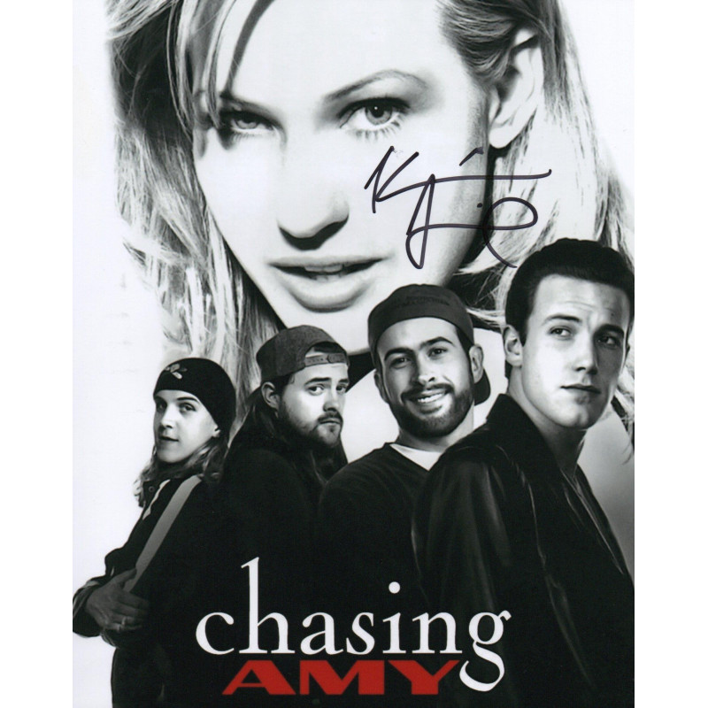 KEVIN SMITH SIGNED CHASING AMY 8X10 PHOTO (1) 