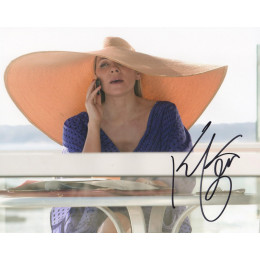 KIM CATTRALL SIGNED SEX AND THE CITY 10X8 PHOTO (1)