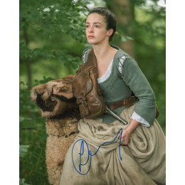 LAURA DONNELLY SIGNED SEXY OUTLANDER 8X10 PHOTO (3)