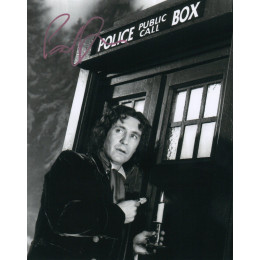 PAUL McGANN SIGNED DR WHO 8X10 PHOTO (3)