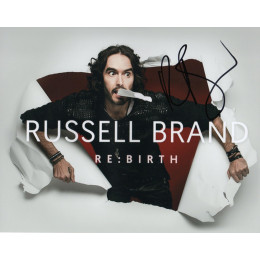 RUSSELL BRAND SIGNED COOL 8X10 PHOTO (3)