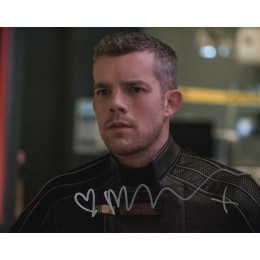 RUSSELL TOVEY SIGNED SUPERGIRL/FLASH 8X10 PHOTO (1)