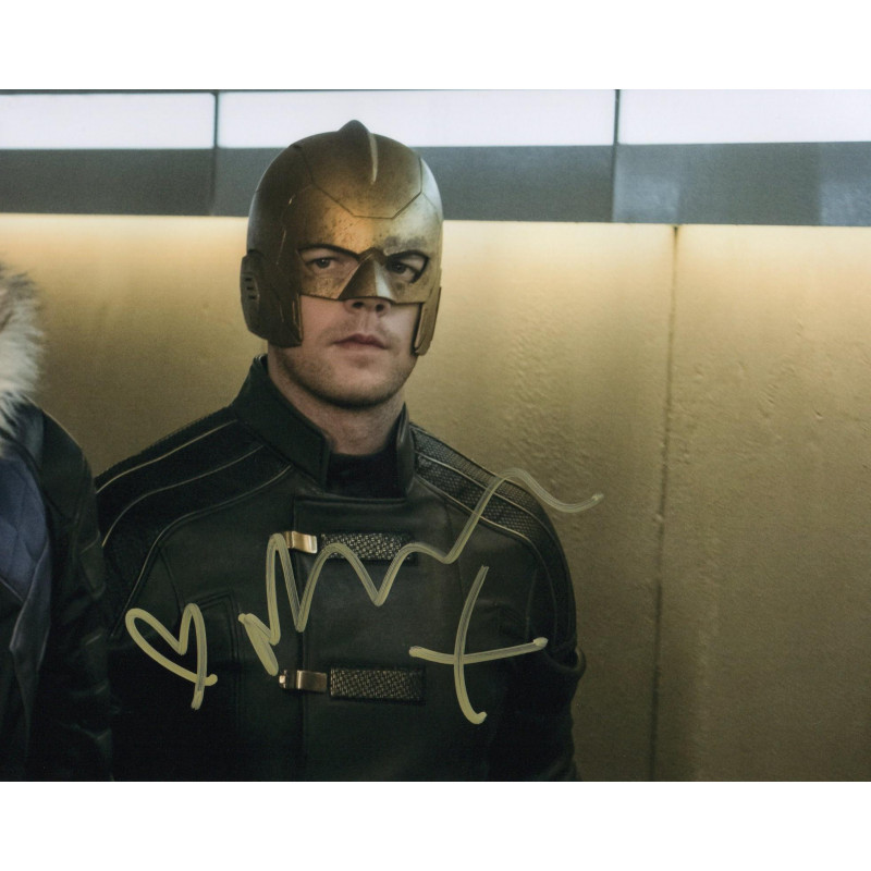RUSSELL TOVEY SIGNED SUPERGIRL/FLASH 8X10 PHOTO (2)