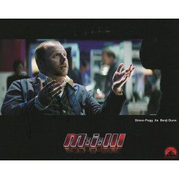 SIMON PEGG SIGNED MISSION IMPOSSIBLE 8X10 PHOTO (2)