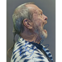 TERRY GILLIAM SIGNED 8X10 PHOTO (4) 