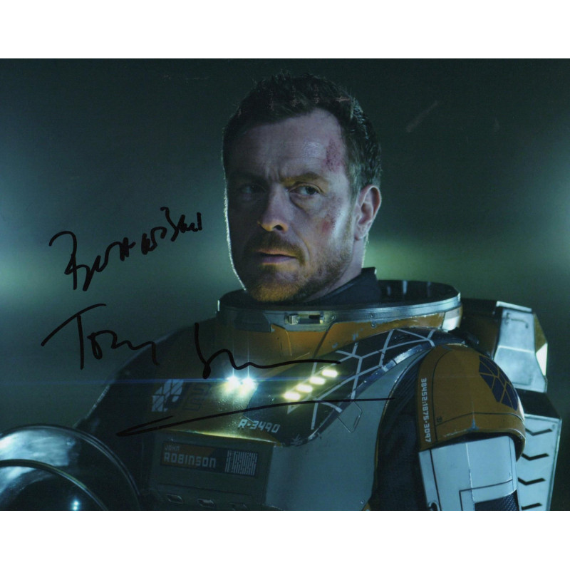 TOBY STEPHENS SIGNED LOST IN SPACE 8X10 PHOTO (2)