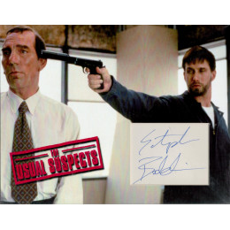 STEPHEN BALDWIN SIGNED 14X11 THE USUAL SUSPECTS PHOTO MOUNT (1)