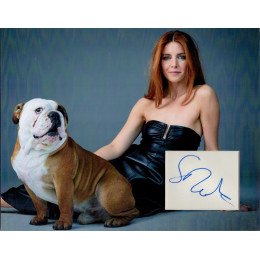 STACEY DOOLEY SIGNED 14X11 SEXY PHOTO MOUNT (1)