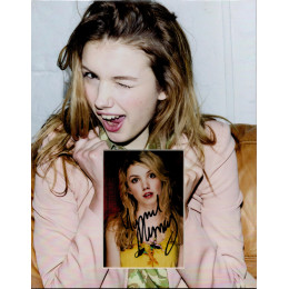 HANNAH MURRAY SIGNED 14X11 SKINS PHOTO MOUNT (1)