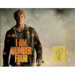 ALEX PETTYFER SIGNED 14X11 I AM NUMBER FOUR PHOTO MOUNT (1)