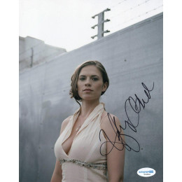 HAYLEY ATWELL SIGNED SEXY 10X8 PHOTO (15) ALSO ACOA CERTIFIED
