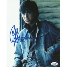 RALPH MACCHIO SIGNED THE OUTSIDERS 8X10 PHOTO (1) ALSO ACOA CERTIFIED