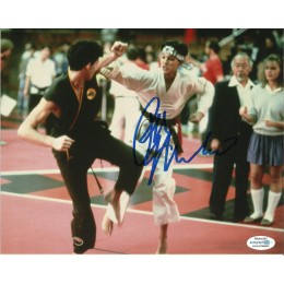 RALPH MACCHIO SIGNED THE KARATE KID 8X10 PHOTO (8) ALSO ACOA CERTIFIED