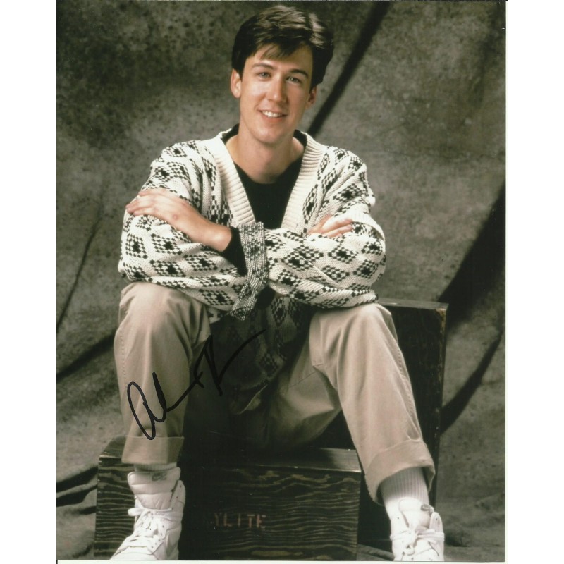 ALAN RUCK SIGNED FERRIS BUELERS DAY OFF 8X10 PHOTO (1)