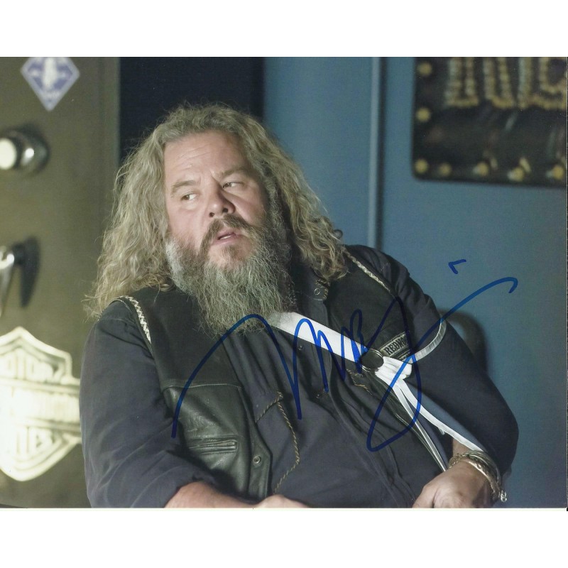 MARK BOONE JUNIOR SIGNED SONS OF ANARCHY 8X10 PHOTO (2)