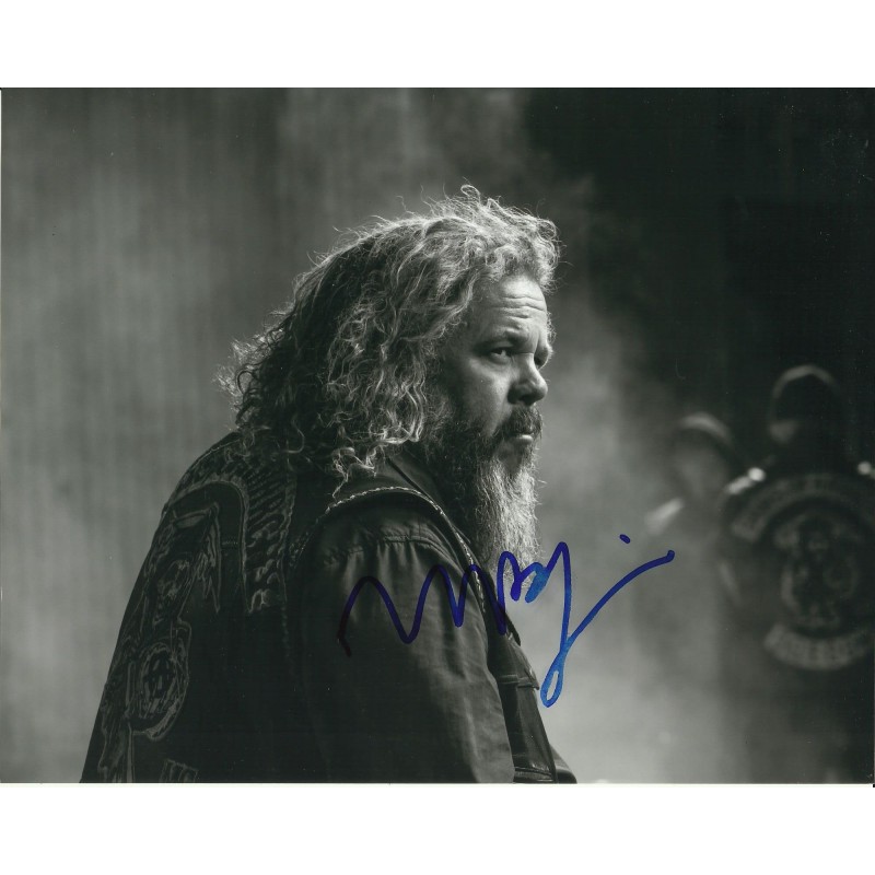 MARK BOONE JUNIOR SIGNED SONS OF ANARCHY 8X10 PHOTO (3)