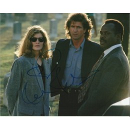 RENE RUSSO SIGNED LETHAL WEAPON 10X8 PHOTO (2)