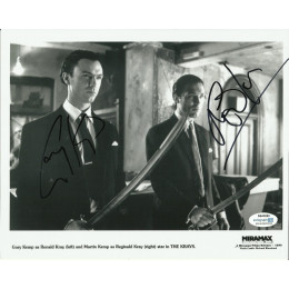 MARTIN AND GARY KEMP SIGNED THE KRAYS 10X8 PHOTO (1) ALSO ACOA CERTIFIED
