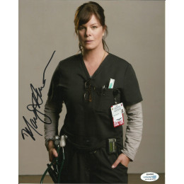 MARCIA GAY HARDEN SIGNED CODE BLACK 10X8 PHOTO (1) ALSO ACOA CERTIFIED